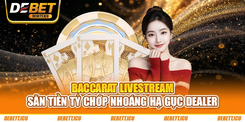 Baccarat Livestream - Săn Tiền Tỷ Chớp Nhoáng Hạ Gục Dealer