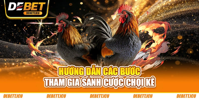 Hướng dẫn các bước tham gia sảnh cược chọi kê